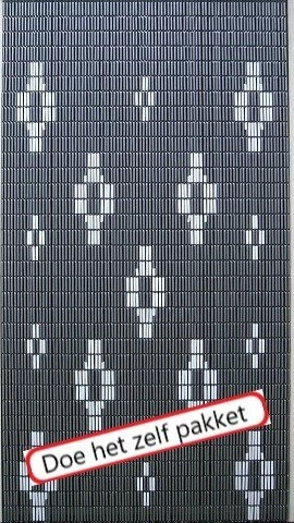 Vliegengordijn Bouwpakket Sterrenhemel 90x210cm 3 Vliegengordijn Bouwpakket Sterrenhemel 90x210cm