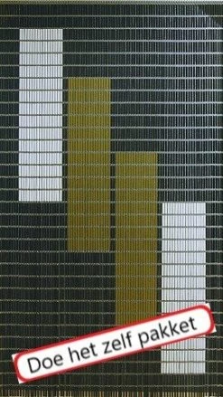 Vliegengordijn Bouwpakket 4 Blokken 90x210cm