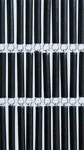 Vliegengordijn Op Maat: Hulzen Zwart (kant En Klaar) 4 Vliegengordijn Op Maat: Hulzen Zwart (kant En Klaar) - Afbeelding 2