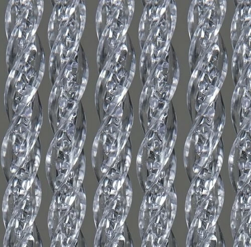 Vliegengordijn Orchidea 100x240cm (transparant) 3 Vliegengordijn Orchidea 100x240cm (transparant)