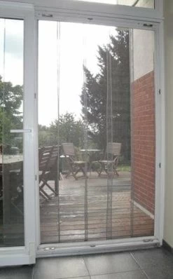 Breed Vliegengordijn 150x235cm Kansas Maxi Grijs