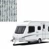 Vliegengordijn Caravan Grijs/wit 56x180cm -Gordijn Promotie Winkel 1979366634