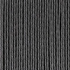 Vliegengordijn Luxe Bali Zwart-transparant 100x240cm