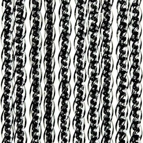 Vliegengordijn Luxe Venetië Zwart 100x240cm 3 Vliegengordijn Luxe Venetië Zwart 100x240cm