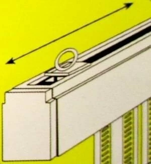 Vliegengordijn Pvc Zwaar Donkerbruin 100x220cm 6 Vliegengordijn Pvc Zwaar Donkerbruin 100x220cm - Afbeelding 4