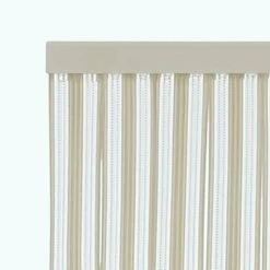 Vliegengordijn Pvc Zwaar Grijs/taupe 100x220cm -Gordijn Promotie Winkel 1979367006