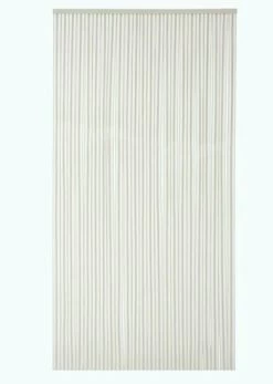 Vliegengordijn Pvc Zwaar Grijs/taupe 100x220cm -Gordijn Promotie Winkel 1979367009
