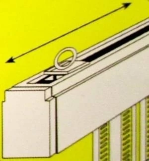 Vliegengordijn Pvc Zwaar Wit 90x220cm 6 Vliegengordijn Pvc Zwaar Wit 90x220cm - Afbeelding 4