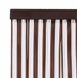 Vliegengordijn Pvc Zwaar Donkerbruin 90x220cm -Gordijn Promotie Winkel 1979367117