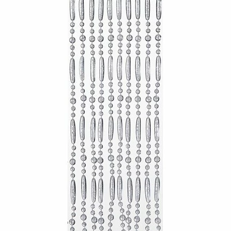 Vliegengordijn Kralen Perla Transparant 90x220cm (90 Strengen) 4 Vliegengordijn Kralen Perla Transparant 90x220cm (90 Strengen) - Afbeelding 2