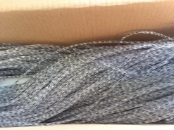 Vliegengordijn Marloes 90x220cm (zwart-transparant) -Gordijn Promotie Winkel 1979367588