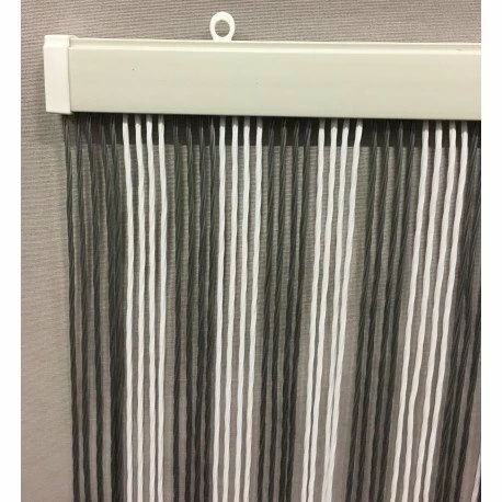 Vliegengordijn Victoria 90x220cm (wit-zilver) 5 Vliegengordijn Victoria 90x220cm (wit-zilver) - Afbeelding 3