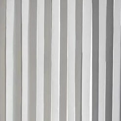 Vliegengordijn Plastic Stroken Grijs/wit 90x220cm