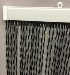 Vliegengordijn Opal 90x220cm (zilver-zwart) 7 Vliegengordijn Opal 90x220cm (zilver-zwart) -Gordijn Promotie Winkel 1979367684 1