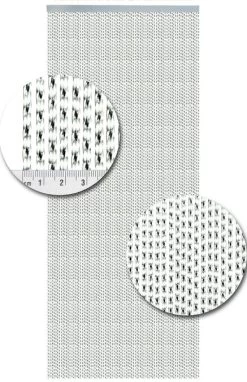 Vliegengordijn Luxe Lucca Zwart 92x210cm -Gordijn Promotie Winkel 1979367714 1