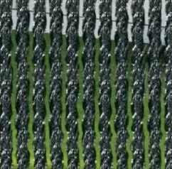 Vliegengordijn Orchidea 90x220cm (transparant-zwart) 4 Vliegengordijn Orchidea 90x220cm (transparant-zwart) - Afbeelding 2