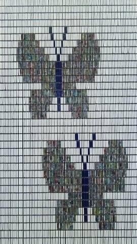 Vliegengordijn Vlinders Hulzen 90x210cm 3 Vliegengordijn Vlinders Hulzen 90x210cm