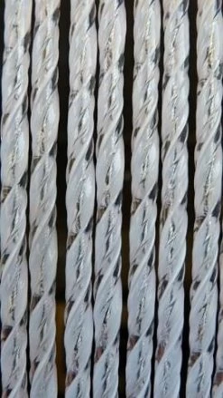 Vliegengordijn Luxe Bali Wit-transparant 92x210cm -Gordijn Promotie Winkel 1979367879