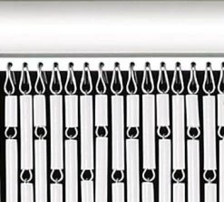 Vliegengordijn Hulzen Wit 90x210cm 6 Vliegengordijn Hulzen Wit 90x210cm -Gordijn Promotie Winkel 1979367930