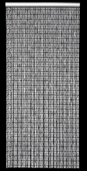 Vliegengordijn Hulzen Wit/grijs 90x210cm 5 Vliegengordijn Hulzen Wit/grijs 90x210cm - Afbeelding 3