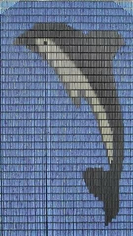 Vliegengordijn Bouwpakket Dolfijn 90x210cm 4 Vliegengordijn Bouwpakket Dolfijn 90x210cm - Afbeelding 2