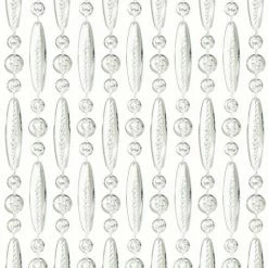 Vliegengordijn Kralen Transparant 90x210cm