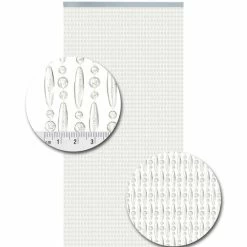 Vliegengordijn Kralen Transparant 90x210cm 5 Vliegengordijn Kralen Transparant 90x210cm -Gordijn Promotie Winkel 1979368305