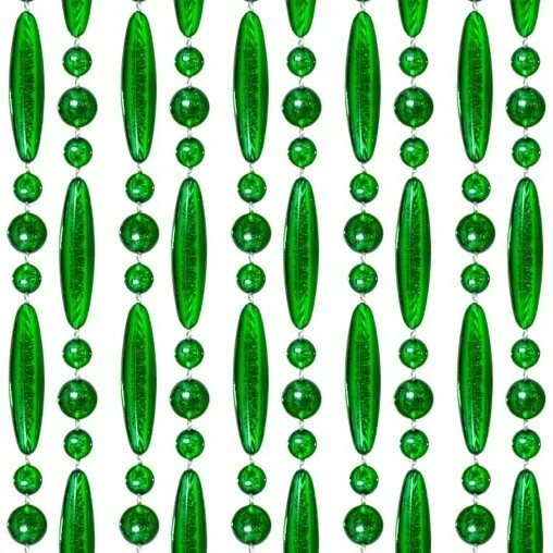 Vliegengordijn Kralen Groen Transparant 90x210cm 3 Vliegengordijn Kralen Groen Transparant 90x210cm