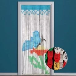 Vliegengordijn Vlinder Pvc 90x200cm -Gordijn Promotie Winkel 1979369040