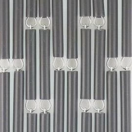 Vliegengordijn Op Maat: Hulzen Verspringen Antraciet (kant En Klaar) 3 Vliegengordijn Op Maat: Hulzen Verspringen Antraciet (kant En Klaar)