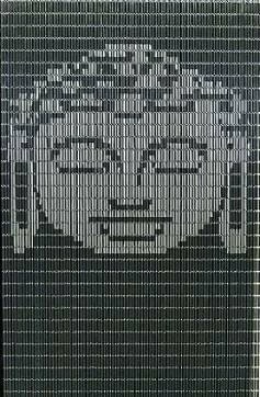 Vliegengordijn Op Maat: Boeddha Antraciet (kant En Klaar)