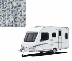 Vliegengordijn Caravan Blauw/wit 56x180cm